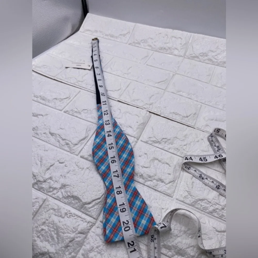 Skinny Tie Madness - Men’s‎ Bow Tie Blue Multicolor SKM334
